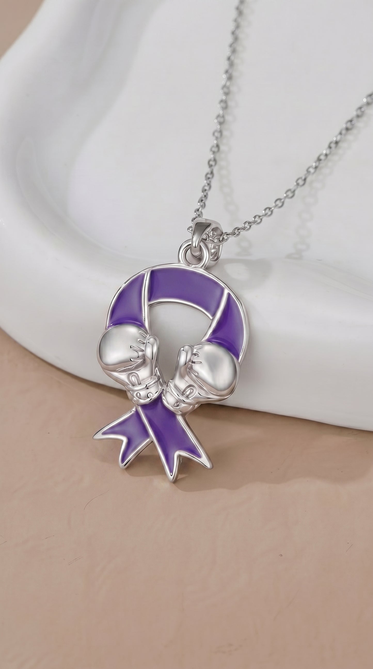 CANCER AWARENESS NECKLACES