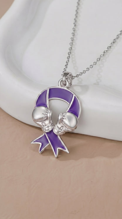 CANCER AWARENESS NECKLACES