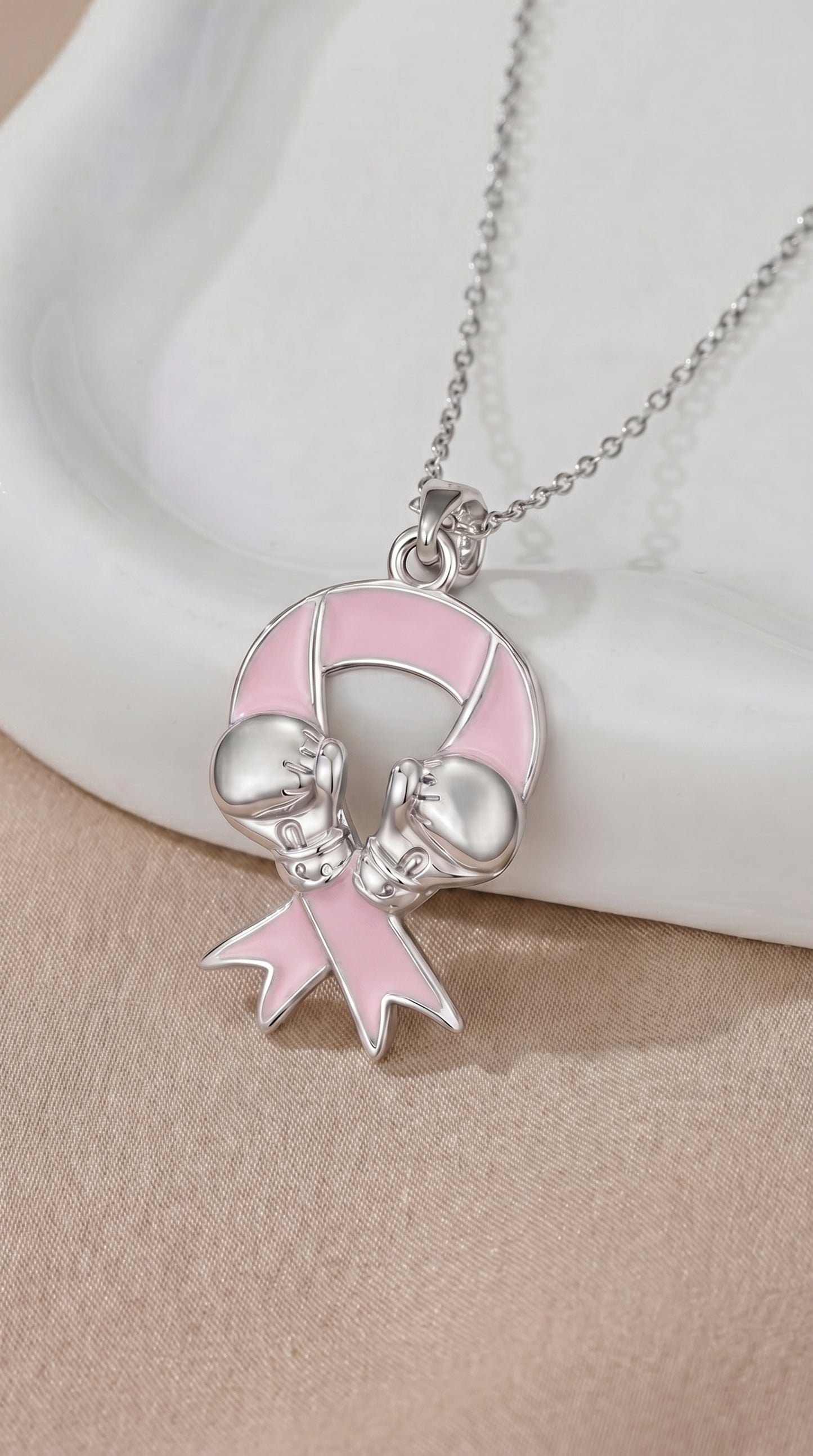 CANCER AWARENESS NECKLACES